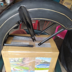 ČZ 125 typ 453 z roku 1961 - Přeleštění laku 158 ČZ 125 typ 453 z roku 1961 - Přeleštění laku 158