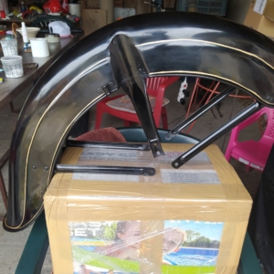 ČZ 125 typ 453 z roku 1961 - Přeleštění laku 159 ČZ 125 typ 453 z roku 1961 - Přeleštění laku 159