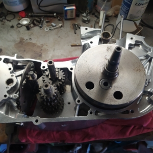 ČZ 125 typ 453 z roku 1961 - Skládání motoru 211 ČZ 125 typ 453 z roku 1961 - Skládání motoru 211