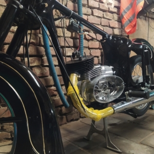 ČZ 125 typ 453 z roku 1961 - Skládání motoru 214 ČZ 125 typ 453 z roku 1961 - Skládání motoru 214
