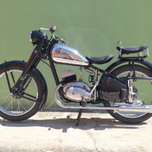 ČZ 150 C z roku 1951 – Příprava na veteránskou testaci 1