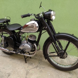 ČZ 150 C z roku 1951 - Příprava na veteránskou testaci 260 ČZ 150 C z roku 1951 - Příprava na veteránskou testaci 260