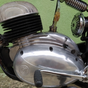 ČZ 150 C z roku 1951 - Příprava na veteránskou testaci 263 ČZ 150 C z roku 1951 - Příprava na veteránskou testaci 263