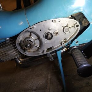 Jawa 50 typ 555 z roku 1959 – Výměna spojky 1