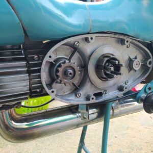 Jawa 50 typ 555 z roku 1959 – Výměna spojky 2