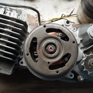 Puch Monza 4S z roku 1977 - Skládání motoru 55 Puch Monza 4S z roku 1977 - Skládání motoru 55