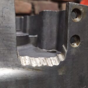 ČZ 125 typ 453 z roku 1961 – Bloky před svařováním [2]