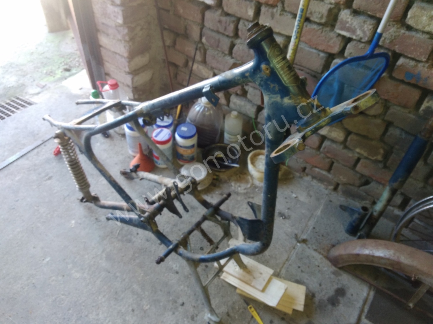 ČZ 175 typ 477 z roku 1970 - Dokončení rozebírání 65 ČZ 175 typ 477 z roku 1970 - Dokončení rozebírání 65