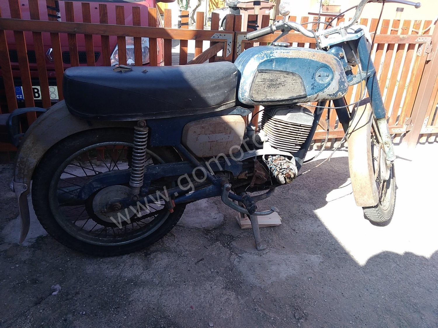 ČZ 175 typ 477 z roku 1970 - Průzkum a první rozebírání 8 ČZ 175 typ 477 z roku 1970 - Průzkum a první rozebírání 8