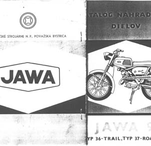 Katalog ND Jawa 90 rok vydání 1972