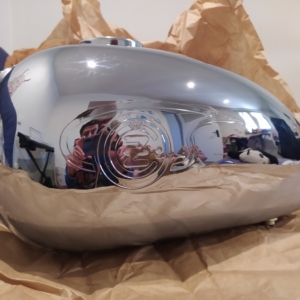 Chromování nádrže - ČZ 125 typ 453 z roku 1961 247 Chromování nádrže - ČZ 125 typ 453 z roku 1961 247