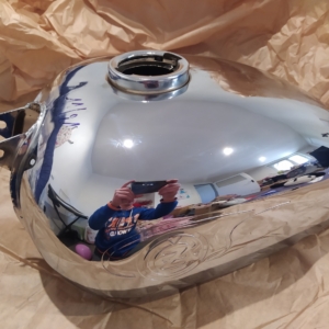 Chromování nádrže - ČZ 125 typ 453 z roku 1961 252 Chromování nádrže - ČZ 125 typ 453 z roku 1961 252