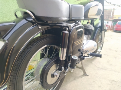 ČZ 125 typ 453 z roku 1961 - První projížďka 341 ČZ 125 typ 453 z roku 1961 - První projížďka 341