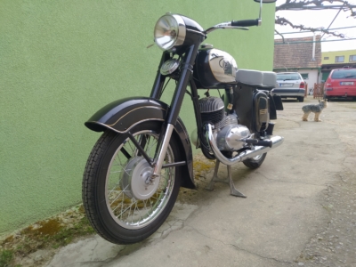 ČZ 125 typ 453 z roku 1961 - Druhý start 340 ČZ 125 typ 453 z roku 1961 - Druhý start 340
