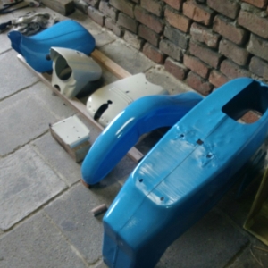 Jawa 50 typ 20 z roku 1978 - Příprava rámu na skládání 48 Jawa 50 typ 20 z roku 1978 - Příprava rámu na skládání 40