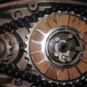 Jawa 50 typ 20 z roku 1978 – Skládání motoru 65 Jawa 50 typ 20 z roku 1978 – Skládání motoru 57