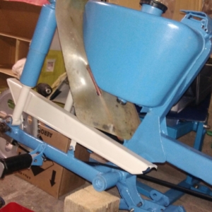 Jawa 50 typ 20 z roku 1978 - Skládání rámu 51 Jawa 50 typ 20 z roku 1978 - Skládání rámu 43