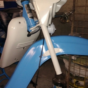 Jawa 50 typ 20 z roku 1978 - Skládání rámu 53 Jawa 50 typ 20 z roku 1978 - Skládání rámu 45