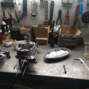 Jawa 50 typ 21 z roku 1972 - Motor 2 Jawa 50 typ 21 z roku 1972 - Motor 2