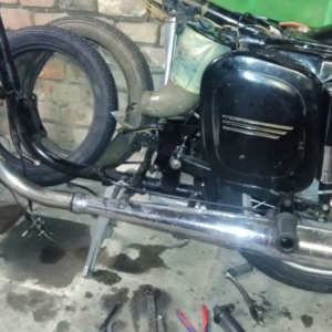 ČZ 125 typ 453 z roku 1961 - Rozebírání 20 ČZ 125 typ 453 z roku 1961 - Rozebírání 15