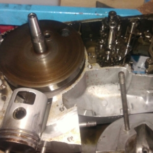 ČZ 125 typ 453 z roku 1961 - Rozebírání motoru 26 ČZ 125 typ 453 z roku 1961 - Rozebírání motoru 21