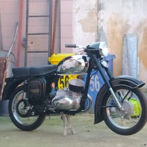 Chromování nádrže – ČZ 125 typ 453 z roku 1961 [16]