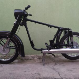 Skládání motorky – ČZ 125 typ 453 z roku 1961 [3]
