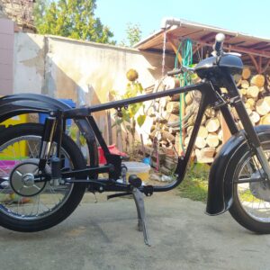 Skládání motorky – ČZ 125 typ 453 z roku 1961 [9]