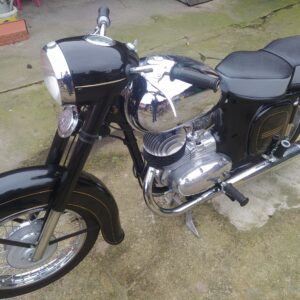 ČZ 125 typ 453 z roku 1961 – Nové sedlo [10]