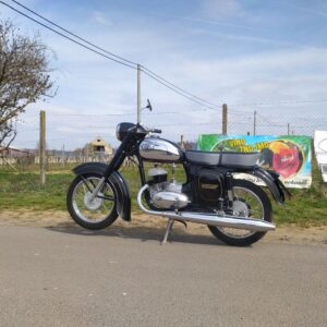 ČZ 125 typ 453 z roku 1961 – První jízda po renovaci [2]