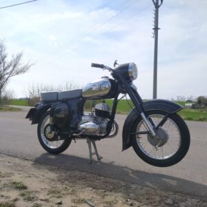 ČZ 125 typ 453 z roku 1961 – První jízda po renovaci [3]