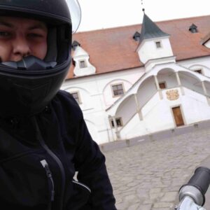 ČZ 125 typ 453 z roku 1961 – První okruh po renovaci 1