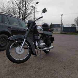 ČZ 125 typ 453 z roku 1961 – První okruh po renovaci 3