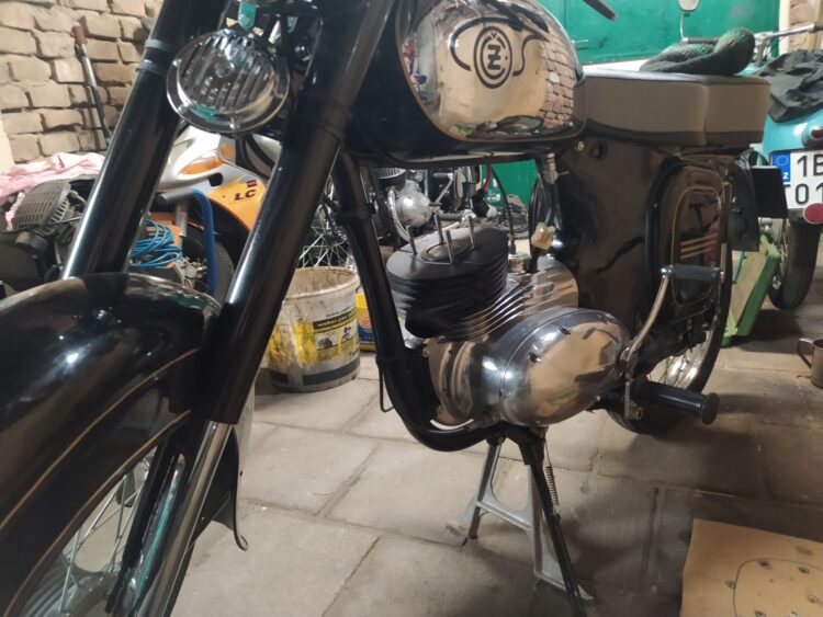 ČZ 125 typ 453 z roku 1961 – Druhá závada 6