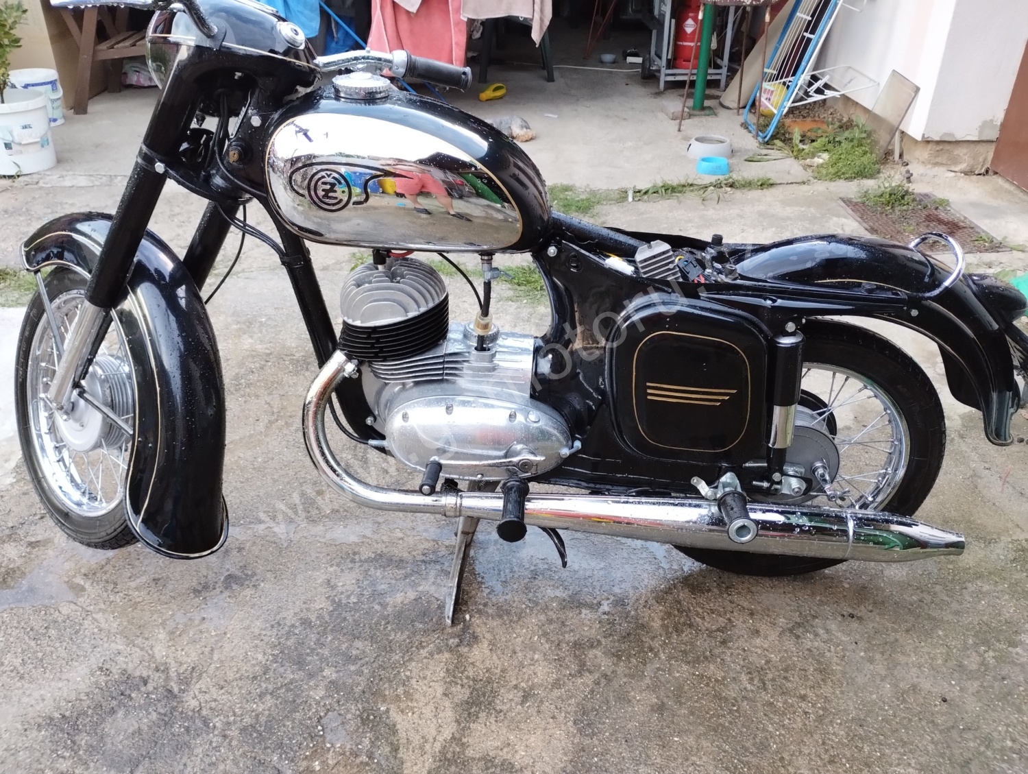 ČZ 125 typ 453 z roku 1961 - Přeladění karburátoru 1 ČZ 125 typ 453 z roku 1961 - Přeladění karburátoru 1