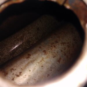 ČZ 175 typ 477 z roku 1970 - Čištění nádrže 179 ČZ 175 typ 477 z roku 1970 - Čištění nádrže 179