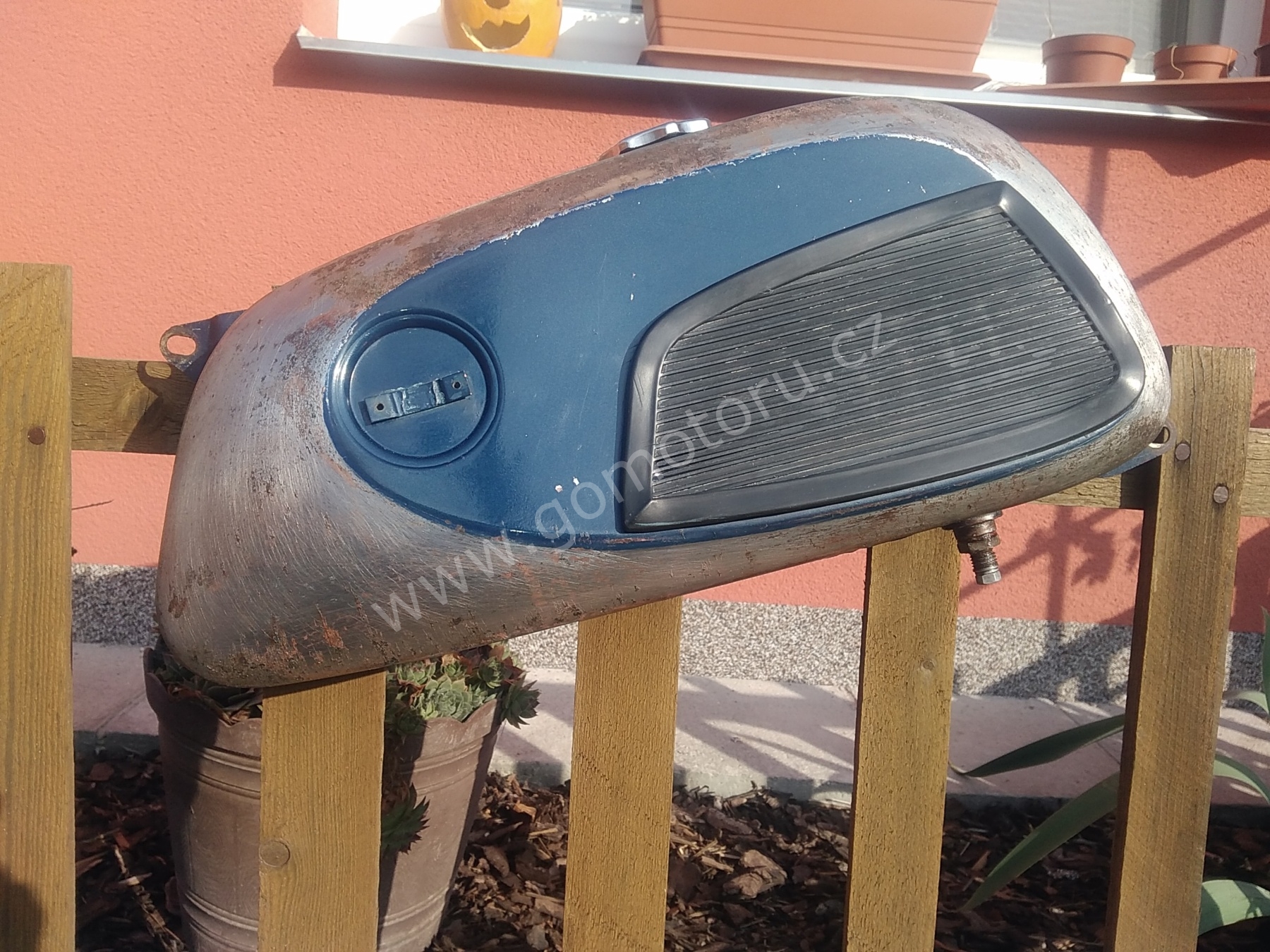 ČZ 175 typ 477 z roku 1970 - Nádrž po čištění 181 ČZ 175 typ 477 z roku 1970 - Nádrž po čištění 181