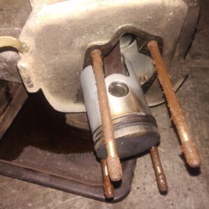 ČZ 175 typ 477 z roku 1970 - Rozebírání motoru - pokračování 224 ČZ 175 typ 477 z roku 1970 - Rozebírání motoru - pokračování 224