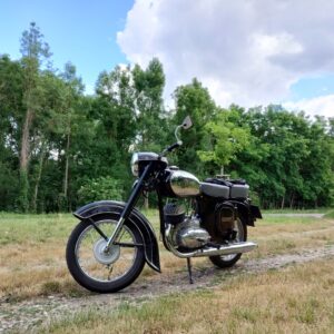 ČZ 125 typ 453 z roku 1961 – Projížďka 6 [2]