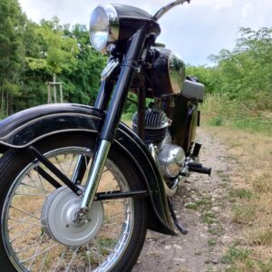 ČZ 125 typ 453 z roku 1961 – Projížďka 6 [3]