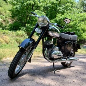 ČZ 125 typ 453 z roku 1961 – Projížďka 6 [4]