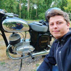 ČZ 125 typ 453 z roku 1961 – Projížďka 6 [5]
