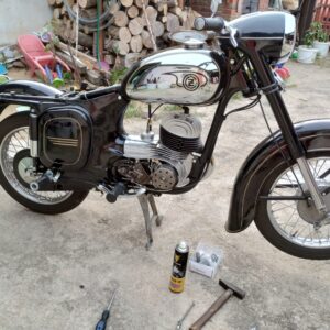 ČZ 125 typ 453 z roku 1961 – Do práce 1-6 [1]