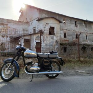 ČZ 125 typ 453 z roku 1961 - První jízda v roce 2024 11 ČZ 125 typ 453 z roku 1961 - První jízda v roce 2024 11