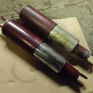 ČZ 175 typ 470 z roku 1968 - Repas zadních tlumičů 19 ČZ 175 typ 470 z roku 1968 - Repas zadních tlumičů 11
