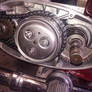 ČZ 175 typ 470 z roku 1968 - Skládání motoru - pokračování 12 ČZ 175 typ 470 z roku 1968 - Skládání motoru - pokračování 6