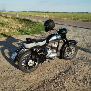 ČZ 125 typ 453 z roku 1961 – Projížďka 7 [2]
