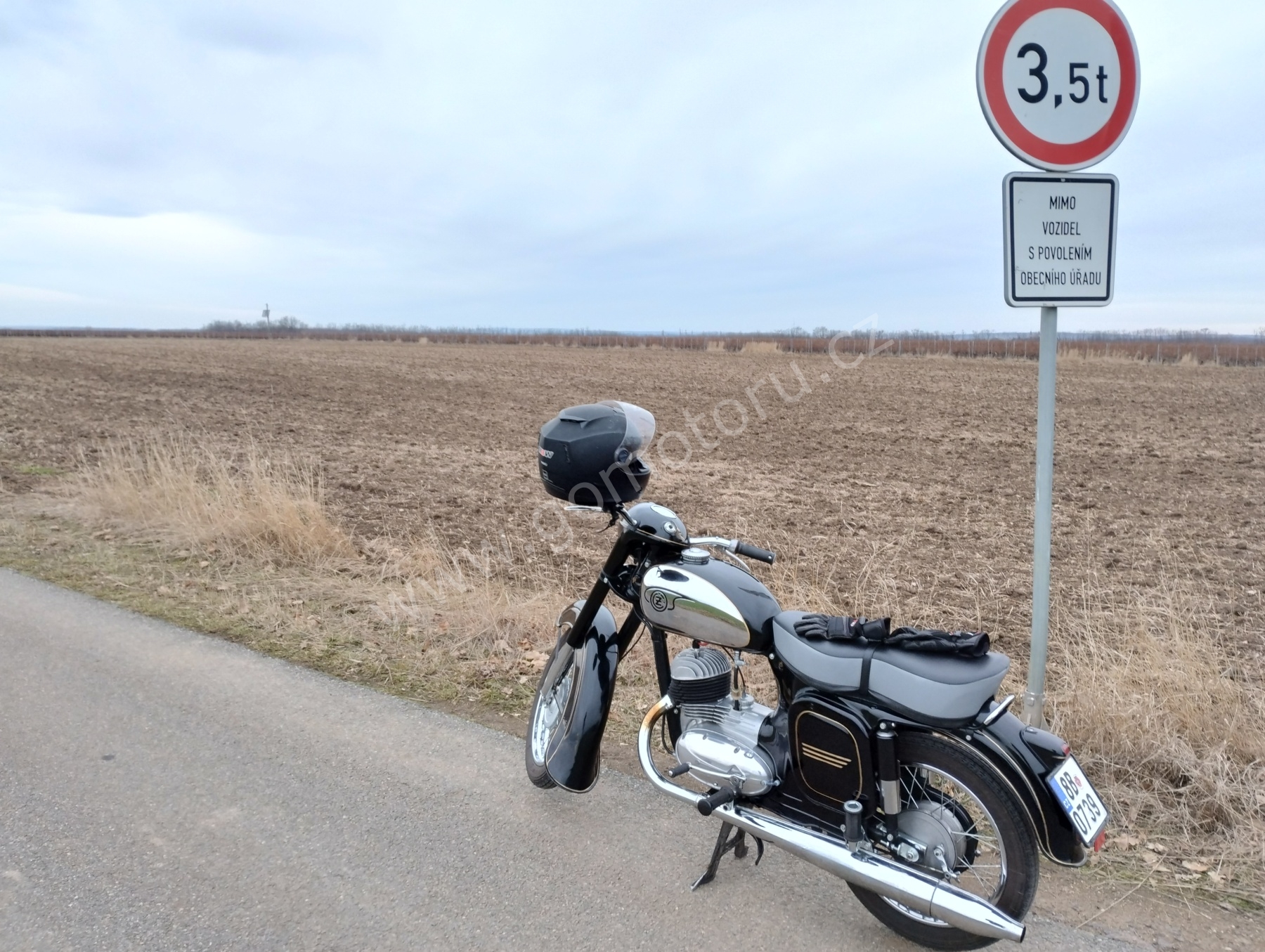 ČZ 125 typ 453 z roku 1961 - Druhá jízda v tomto roce 24 ČZ 125 typ 453 z roku 1961 - Druhá jízda v tomto roce 24