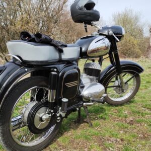 ČZ 125 typ 453 z roku 1961 - Rozhledna Anička 99 ČZ 125 typ 453 z roku 1961 - Rozhledna Anička 99
