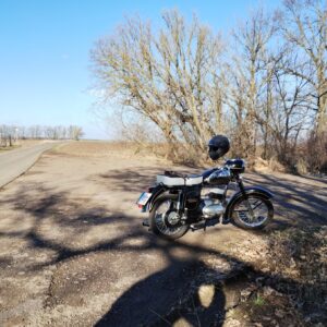 ČZ 125 typ 453 z roku 1961 - Třetí jízda v tomto roce 31 ČZ 125 typ 453 z roku 1961 - Třetí jízda v tomto roce 31